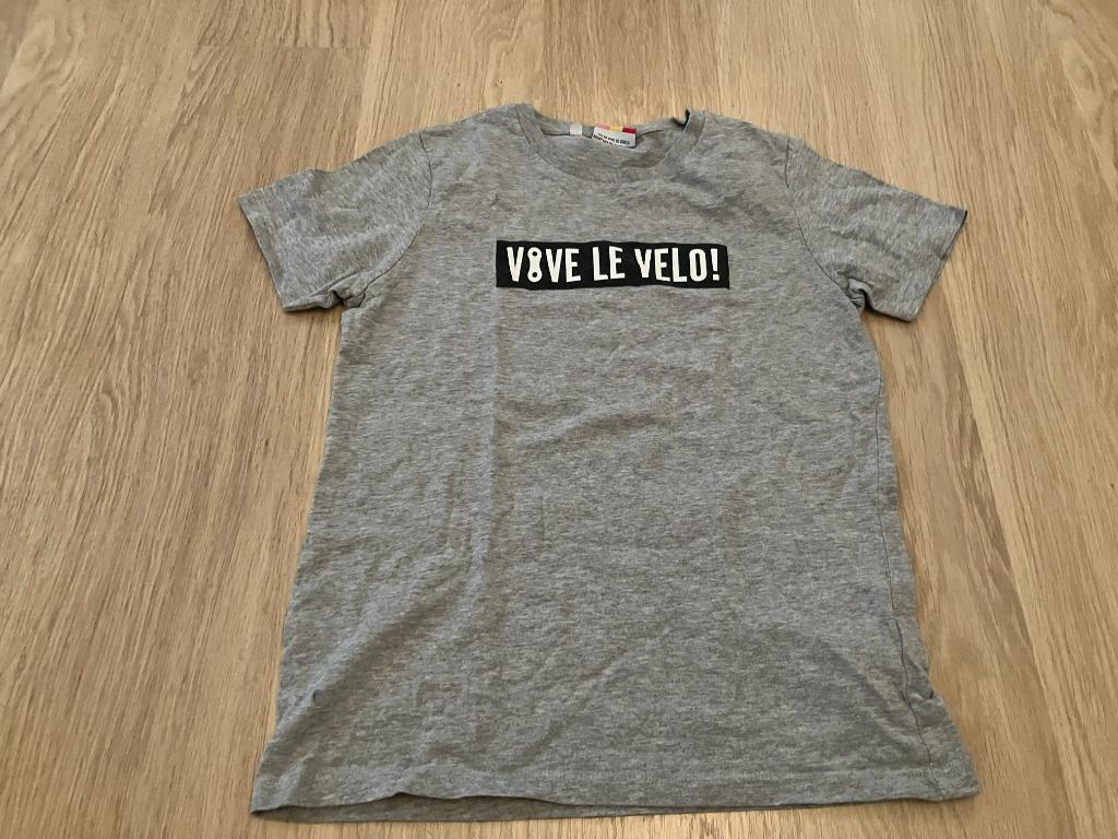 T-shirt Vive le Velo JBC - maat 140, JBC, Ophalen of Verzenden, Zo goed als nieuw, Shirt of Longsleeve