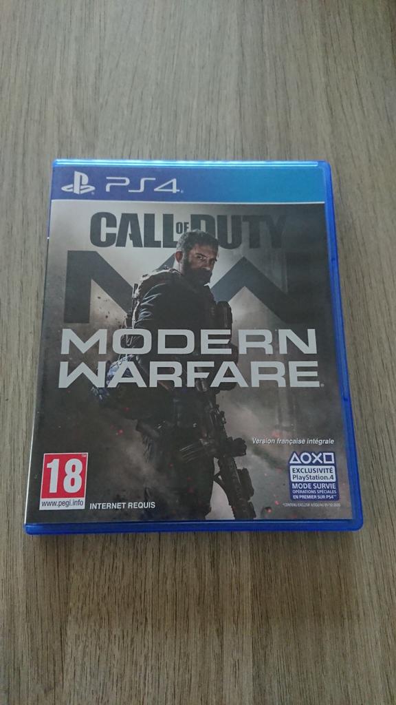 Call of Duty Modern Warfare PS4, Enlèvement, Comme neuf