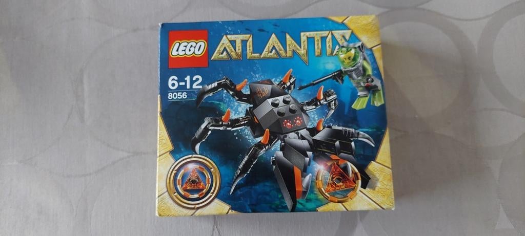 LEGO 8056 - Atlantis - Gevecht met reuzenkrab., Ophalen of Verzenden, Zo goed als nieuw, Lego