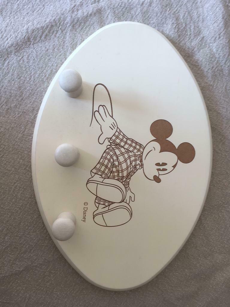 Disney marlip houten kapstok met Mickey, Ophalen of Verzenden, Nieuw