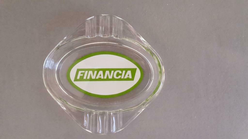 glazen asbak 'Financia', Enlèvement ou Envoi, Cendrier