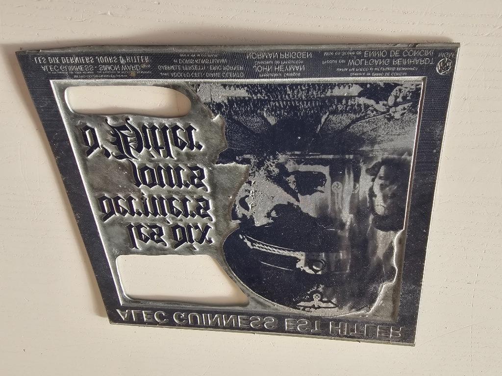 Drukplaat les dix derniers jours d hitler, Verzamelen, Ophalen of Verzenden