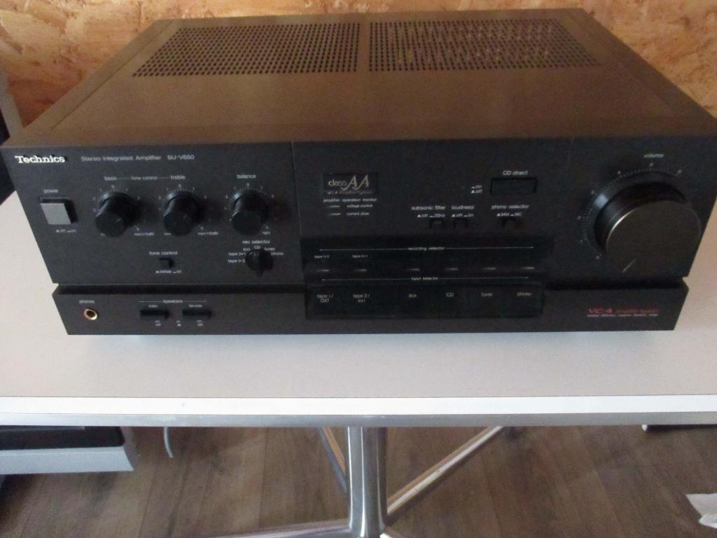 Technics versterker SU-V650, Ophalen, Gebruikt