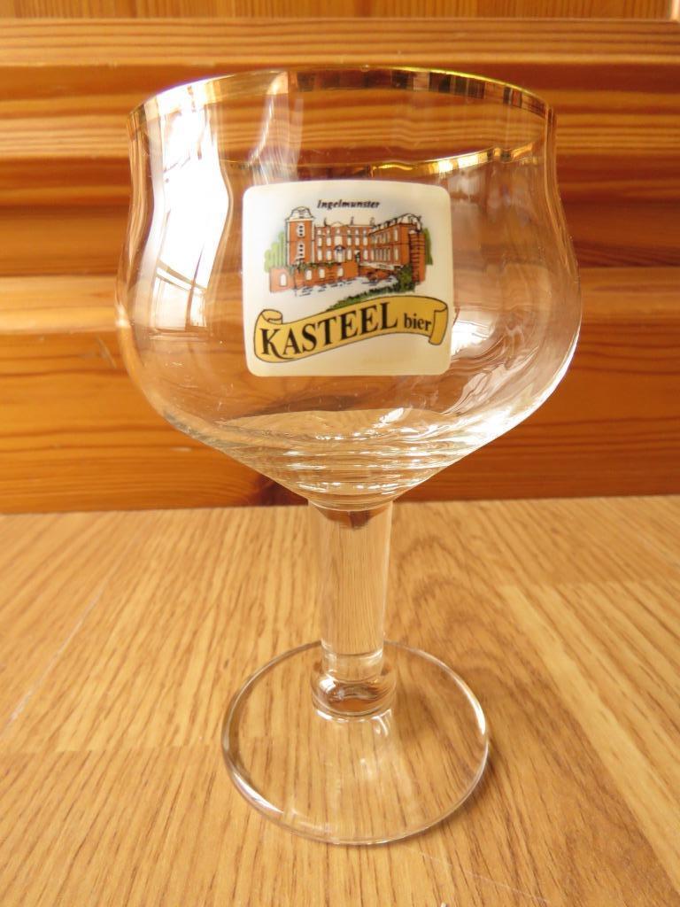 verre Galopin Kasteel bier de 15cl, Ophalen of Verzenden, Zo goed als nieuw, Glas of Glazen, Overige merken