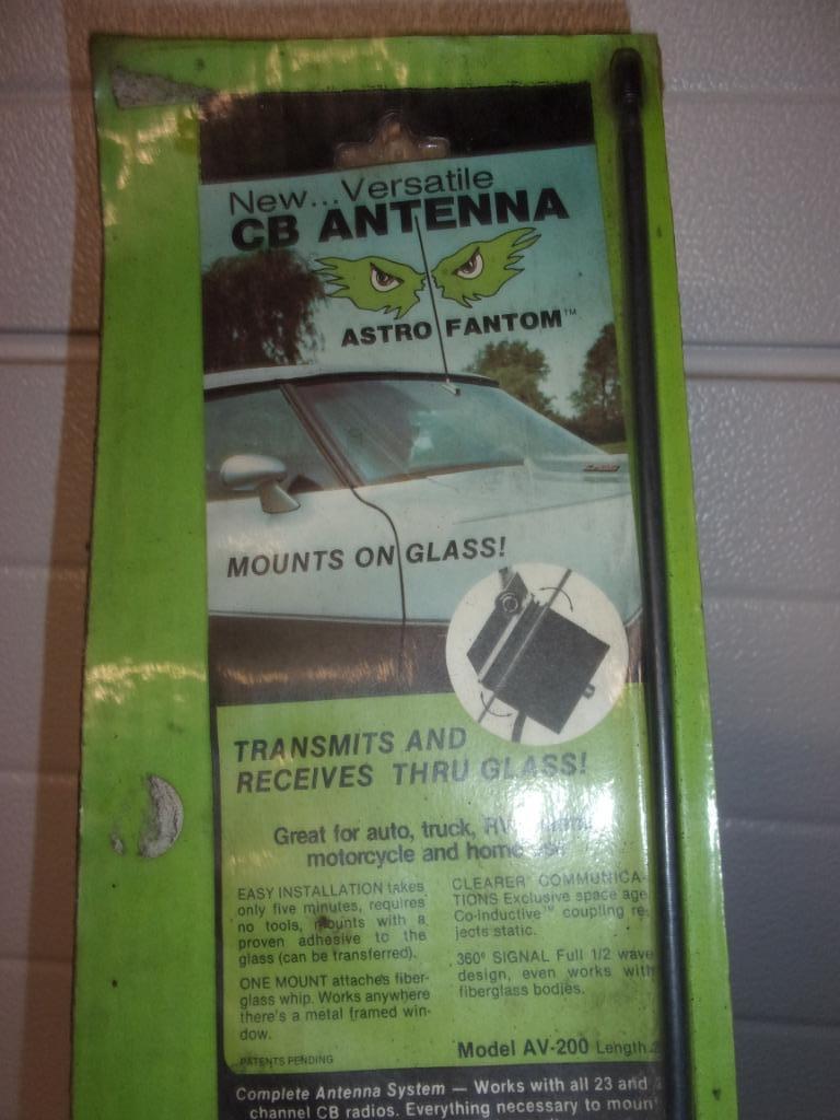 antenne cb avant  unique sans perchage, Telecommunicatie, Antennes en Masten, Antenne, Ophalen