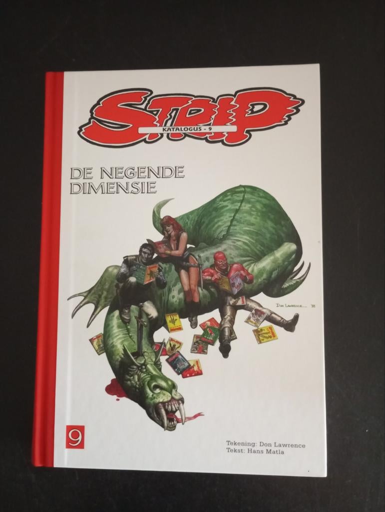 Strip katalogus 9. De negende dimensie, Ophalen of Verzenden, Zo goed als nieuw