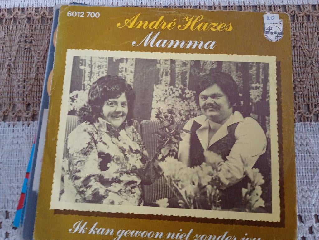 André Hazes - Mamma, Cd's en Dvd's, Vinyl Singles, Gebruikt, 7 inch, Single, Ophalen of Verzenden