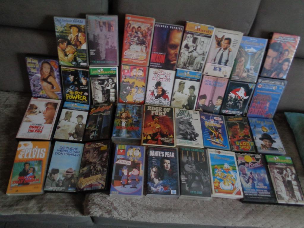 vhs originele vhs films per stuk of set te koop, Cd's en Dvd's, Vanaf 16 jaar, Ophalen, Gebruikt, Overige genres