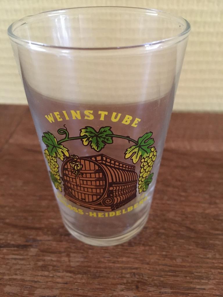 collectorsitem vintage wijnproeversglas Heidelberg, Verzamelen, Ophalen of Verzenden, Nieuw, Borrel- of Shotglas