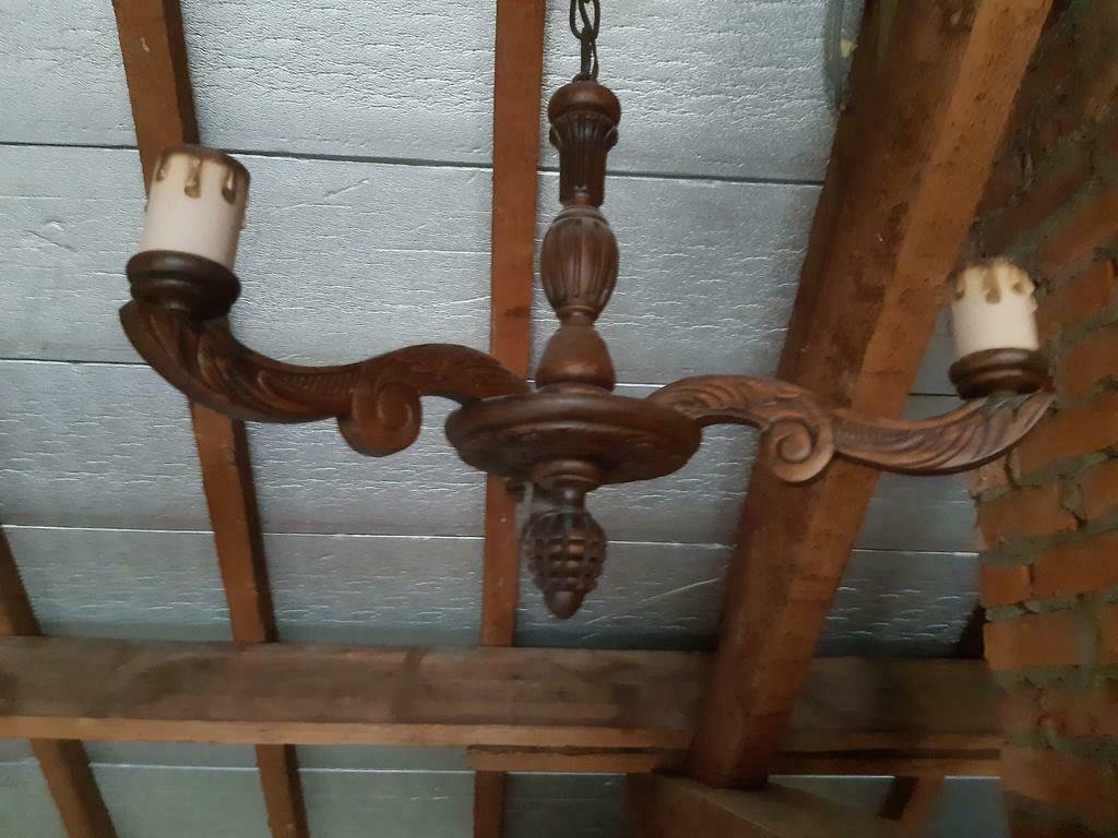 Luster hout, Ophalen, Gebruikt, Hout