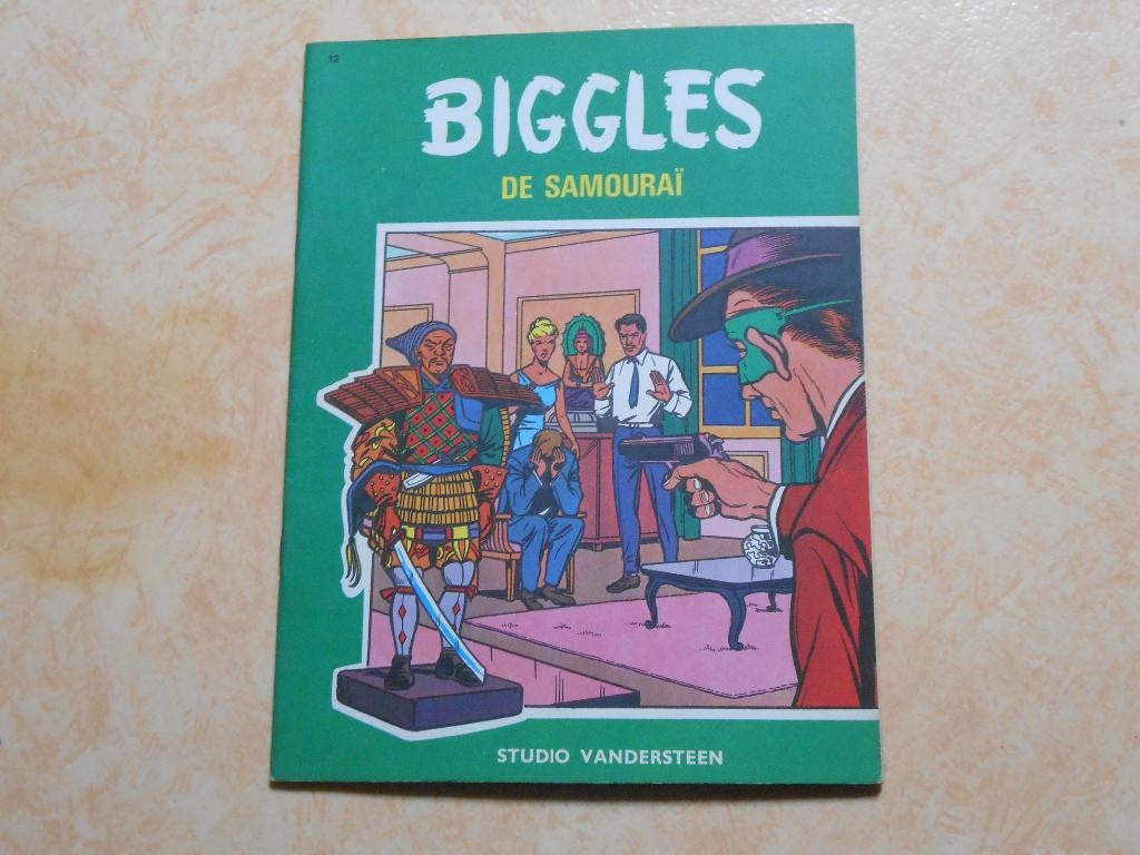 Biggles 12 De samouraï 1967 1 ste druk., Boeken, Stripverhalen, Zo goed als nieuw, Eén stripboek, Ophalen of Verzenden