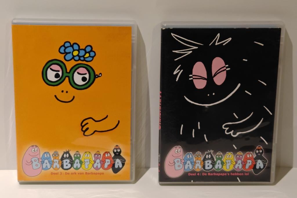 Barbapapa – 2 DVD’s | Deel 3 & Deel 4 | Mooie staat ark lol, Cd's en Dvd's, Gebruikt, Tekenfilm, Alle leeftijden, Overige soorten