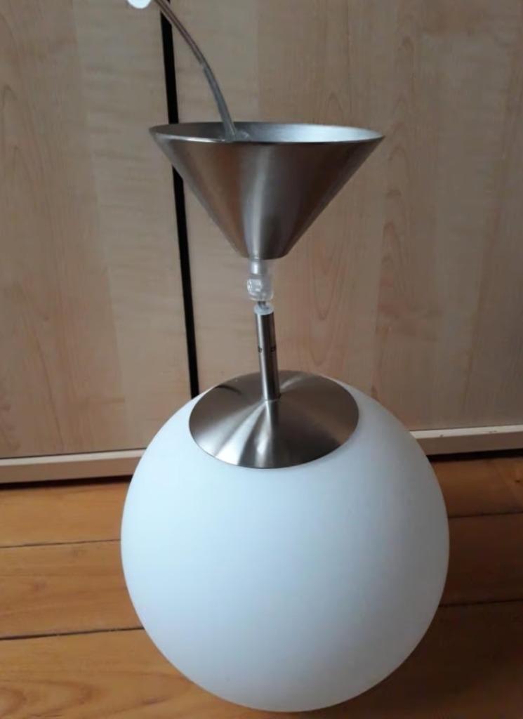 Lustre boule en verre, Enlèvement, Utilisé, Verre, Boule