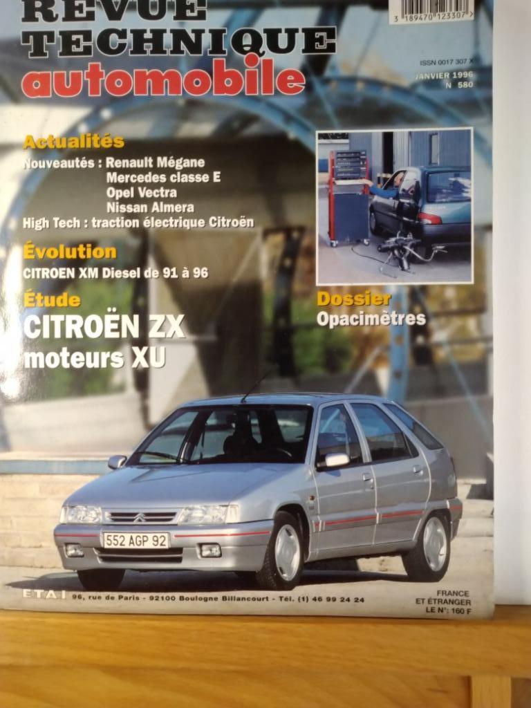 RTA - Citroën ZX - XM - n 580, Envoi