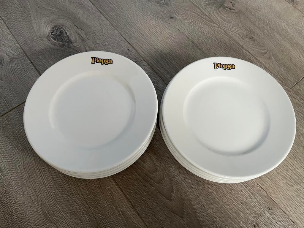 10 borden met plopsa bedrukking, Ophalen