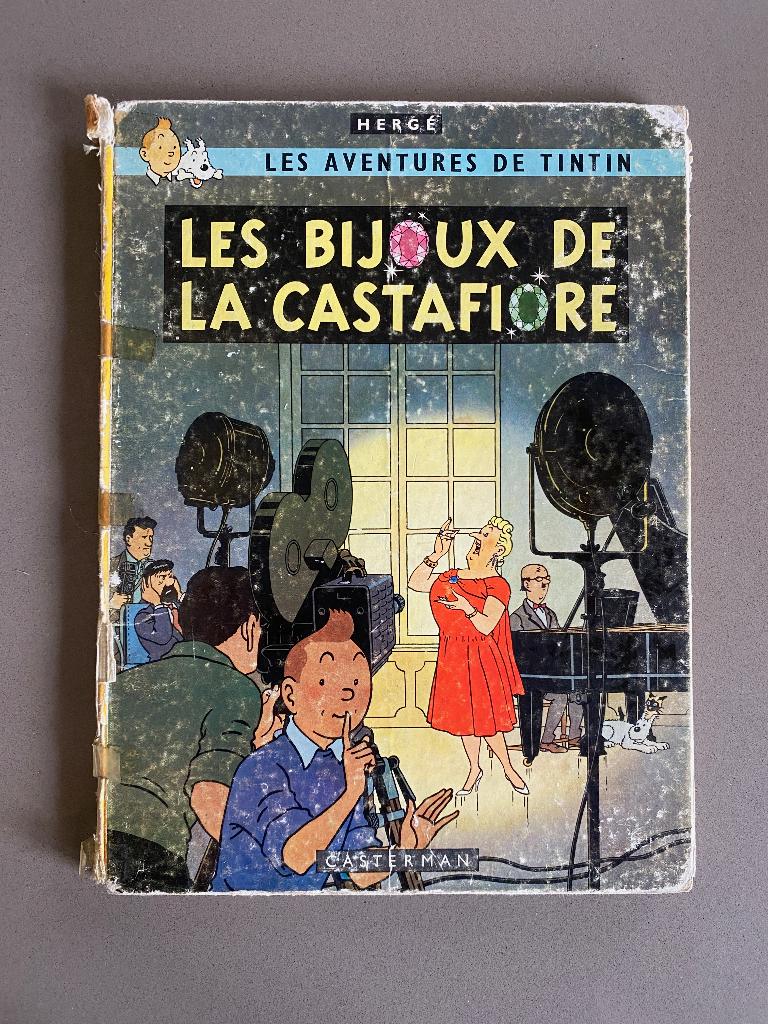 BD Tintin – Les Bijoux de la Castafiore – B34, Livres, BD, Utilisé, Une BD, Enlèvement ou Envoi