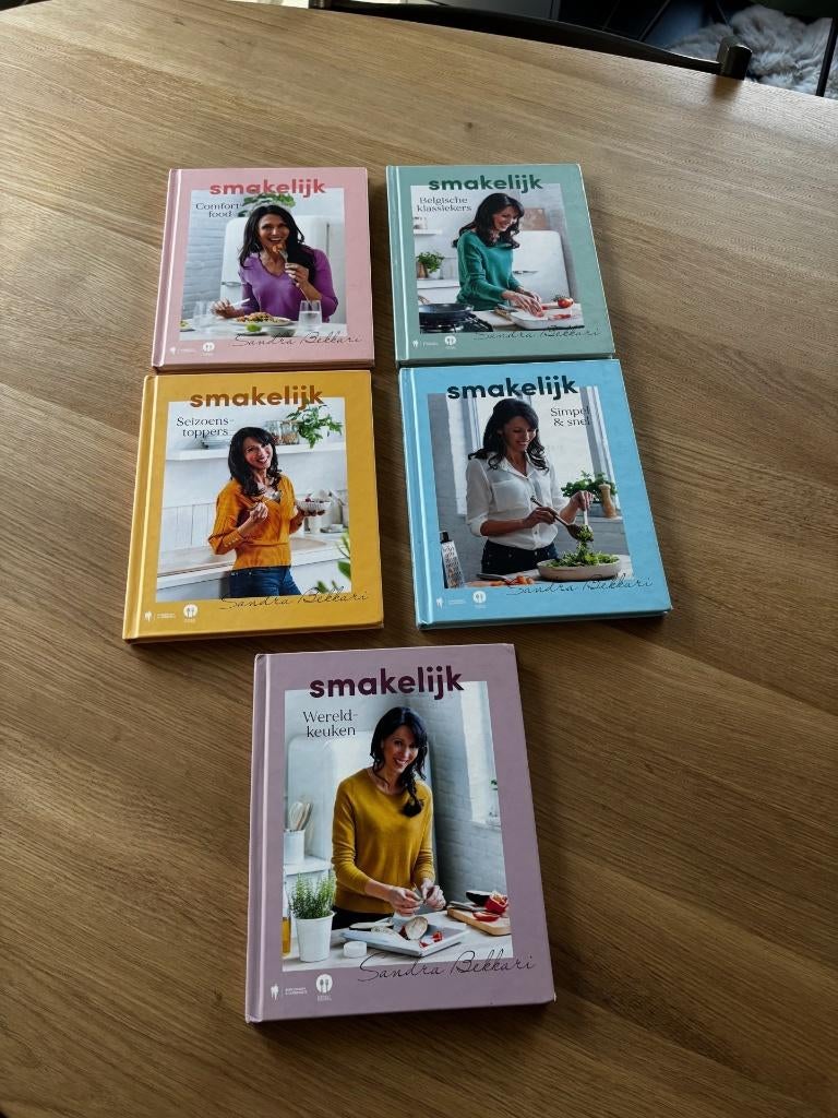 Kookboeken sandra bekkari, Enlèvement ou Envoi, Comme neuf, Sandra Bekkari