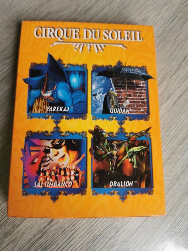 Coffret 4 DVD Cirque Du Soleil, Enlèvement, Comme neuf