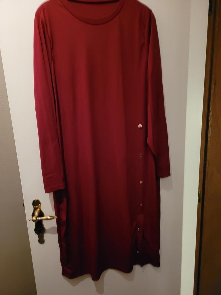 Damesjurk rood (48/50)3xl ,nieuw, Ophalen of Verzenden, Nieuw, Rood