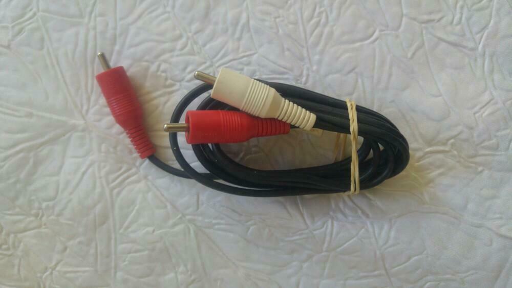 Cable rca audio video 2x peritel, Enlèvement ou Envoi, Neuf