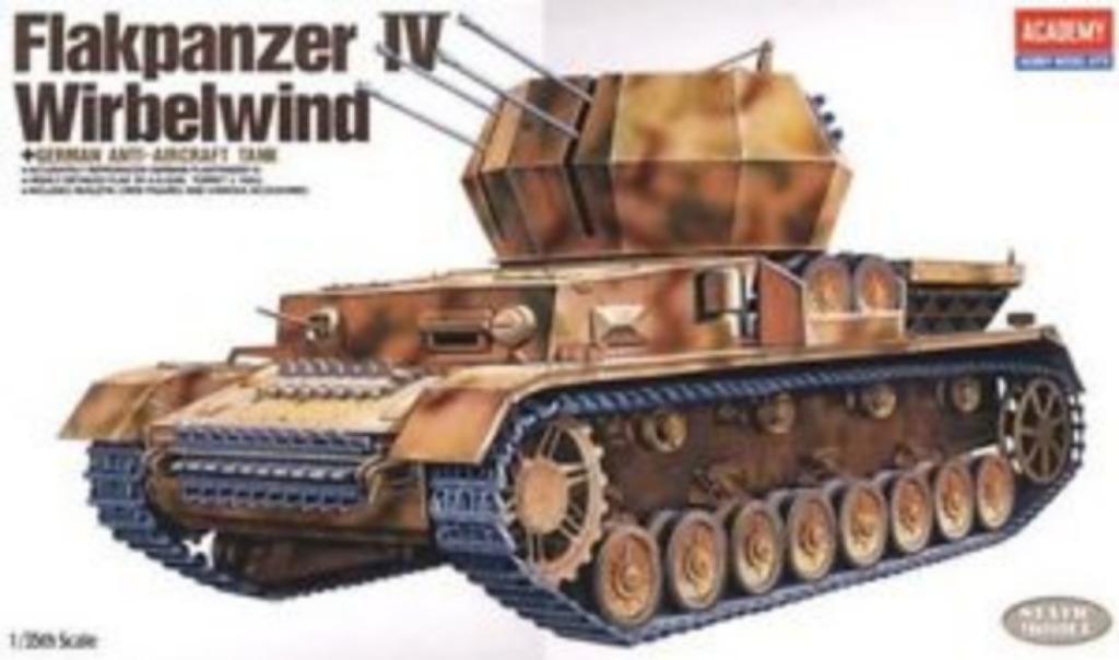 ACADEMY 13236 flakpanzer IV wirbelwind échelle 1/35, Overige merken, Tank, 1:32 tot 1:50, Nieuw