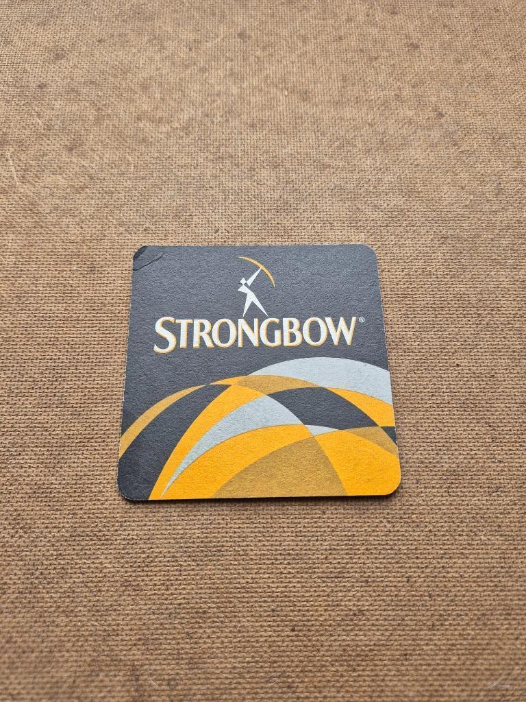 Sous bock Strongbow (modèle 3), Enlèvement ou Envoi, Utilisé, Sous-bock, Autres marques