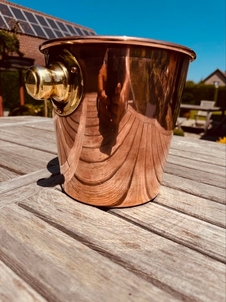 Vintage ijsemmer, Ophalen of Verzenden, Koper