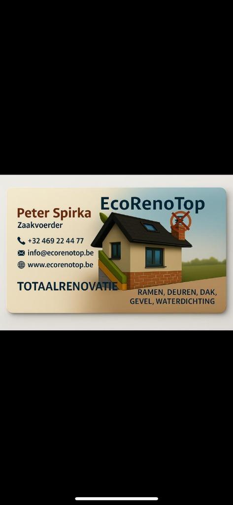 Renovatie ramen,deuren,gevelisolatie,dakwerken,waterdichting, Garantie, Verbouw of Aanbouw