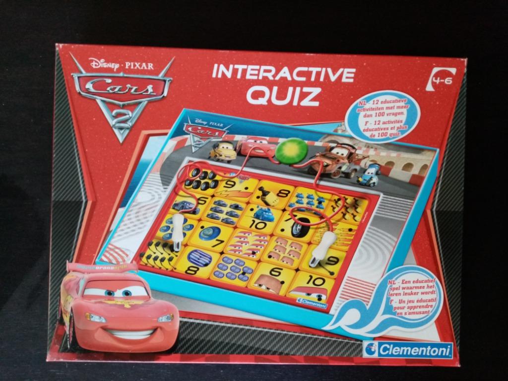 Interactive Quiz CARS 4/6ans, Ophalen, Gebruikt
