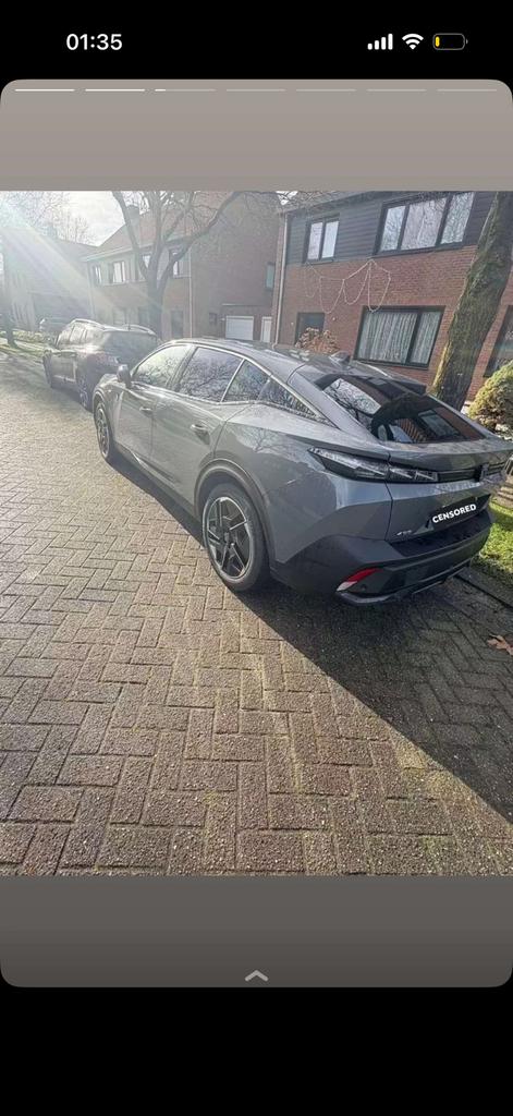 PEUGEOT 408 GT HYBRID 145, Auto's, Peugeot, Particulier, Hybride Elektrisch/Benzine, Euro 6, Coupé, 5 deurs, Automaat, Zilver of Grijs