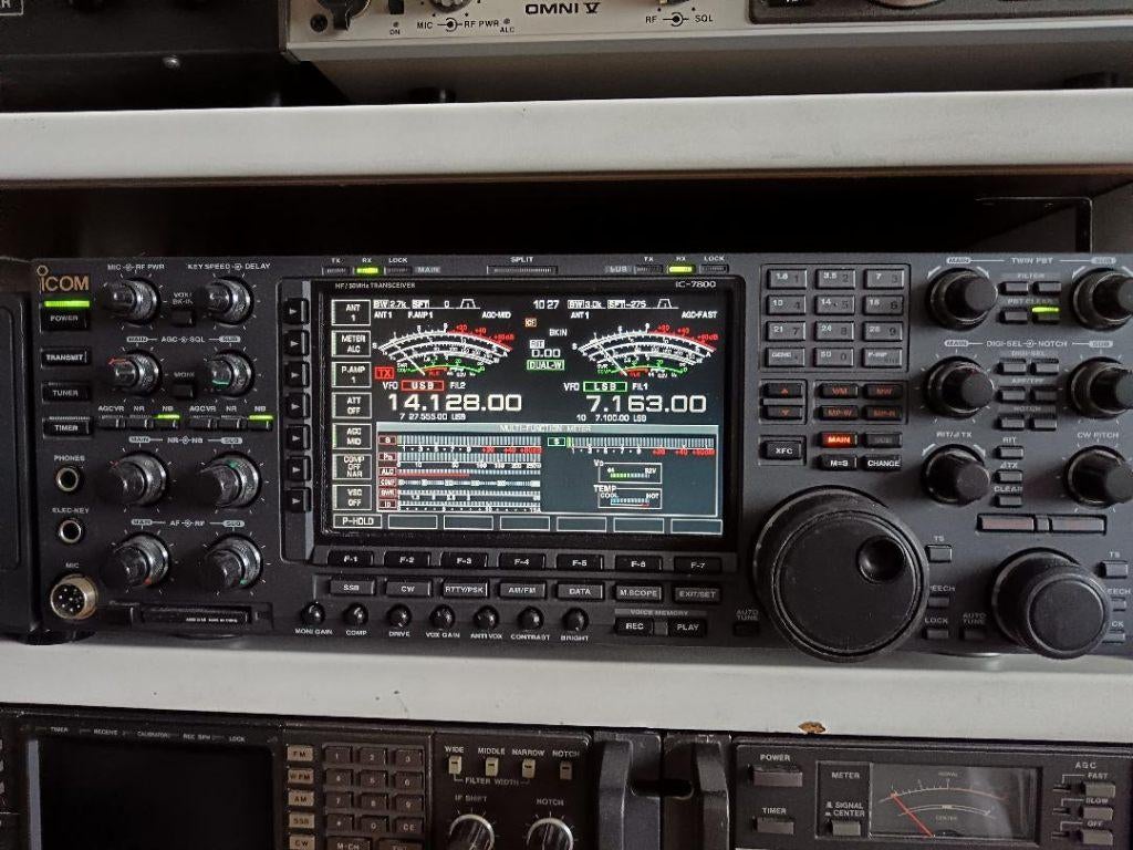 Icom 7800 zendontvanger, Telecommunicatie, Ophalen of Verzenden, Zo goed als nieuw, Zender en Ontvanger