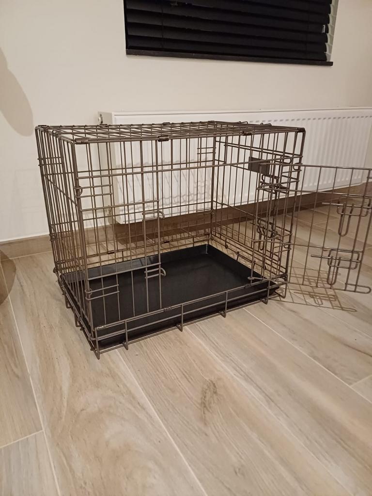 Nieuwe bench, 65 à 100 cm, Comme neuf, Chenil chien, Enlèvement