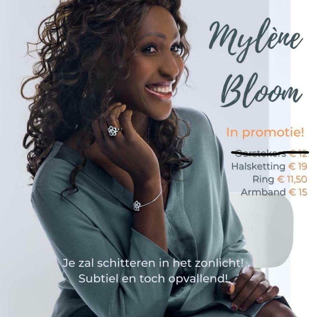 Mylène juwelen Bloom in promo -50%, Handtassen en Accessoires, Kettingen, Ophalen of Verzenden, Nieuw