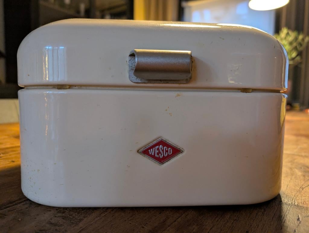Wesco broodtrommel, Ophalen, Gebruikt