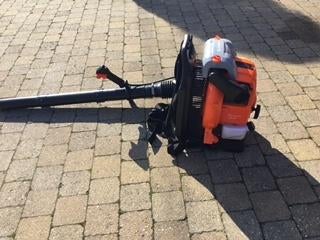 Bladblazer Daewoo, Tuin en Terras, Ophalen, Nieuw, Benzine, Ruggedragen