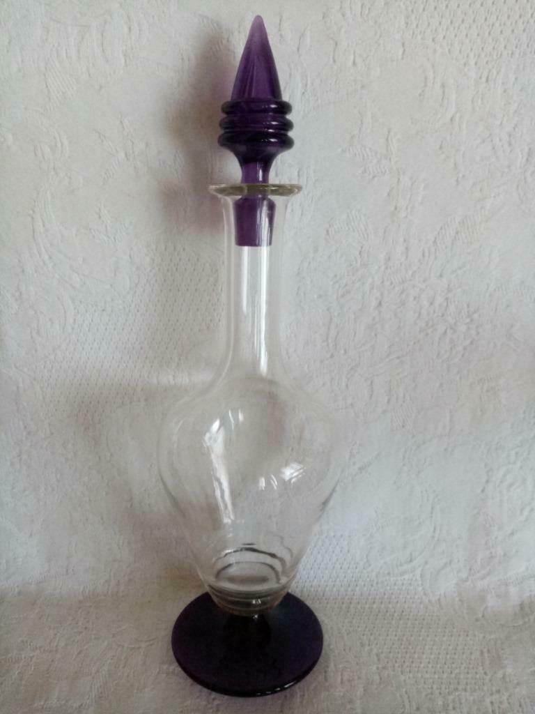 Italiaanse wijn / waterkaraf Salviati / Murano 1950/60 (36), Glas of Glazen, Gebruikt, Ophalen of Verzenden, Glas