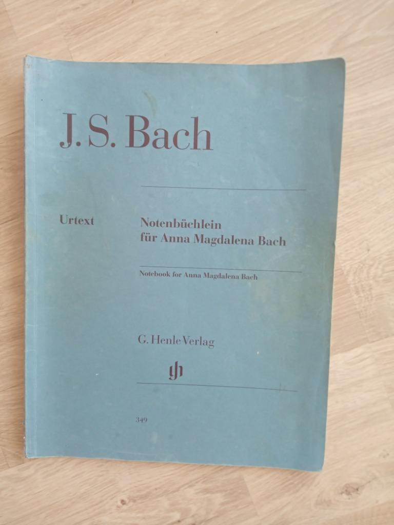 Livre de piano J.S Bach 349, Enlèvement ou Envoi, Utilisé, Instrument