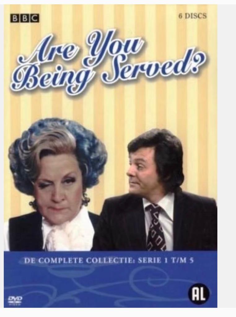 Are You Being Served ? De complete collectie Seizoen 1 - 5, Cd's en Dvd's, Dvd's | Tv en Series, Komedie, Boxset, Ophalen of Verzenden
