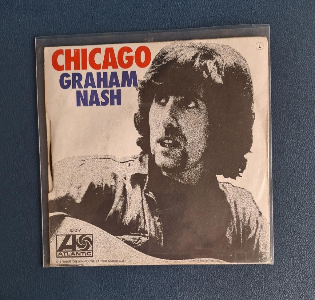 Graham Nash - Chicago, 7 inch, Single, Ophalen of Verzenden, Zo goed als nieuw