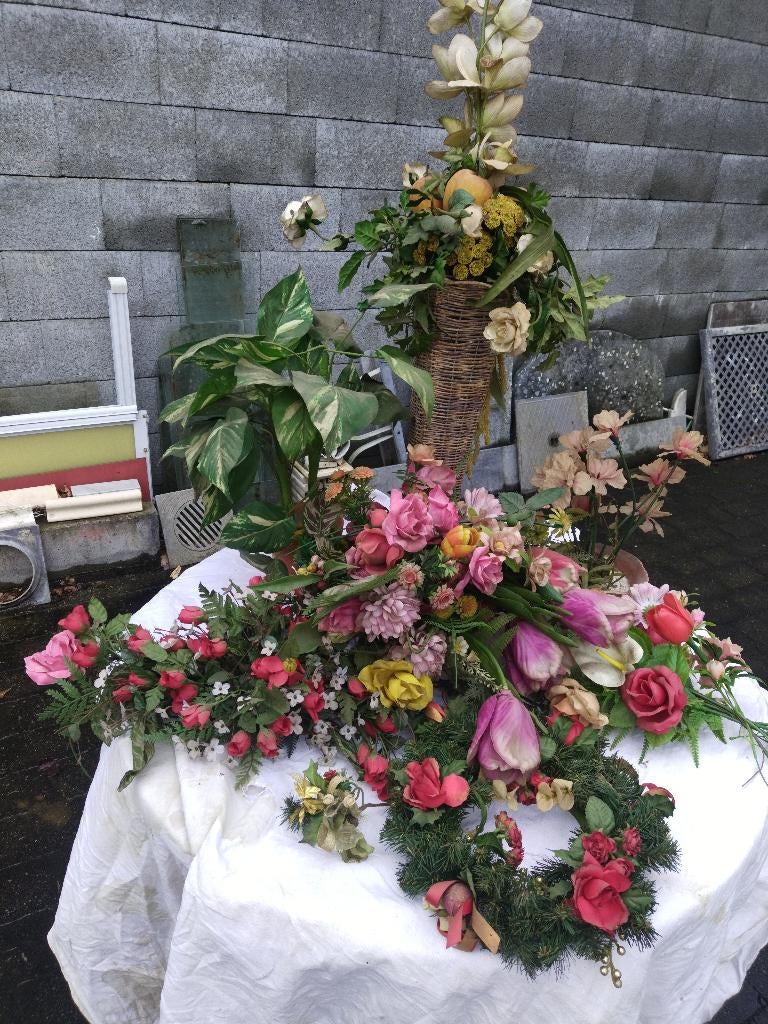 kunstbloemen en fruit, Ophalen, Gebruikt, Binnen