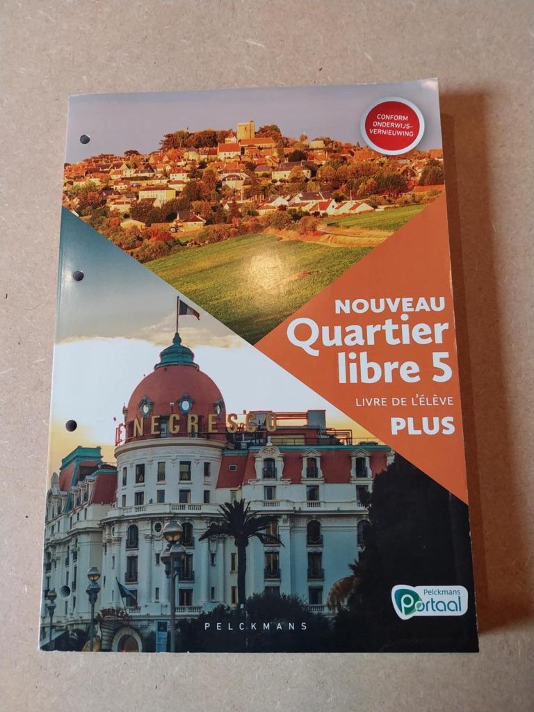 nouveau quartier libre 5 livre  eleve, Boeken, Schoolboeken, Ophalen, Nieuw, Frans, Pelckmans