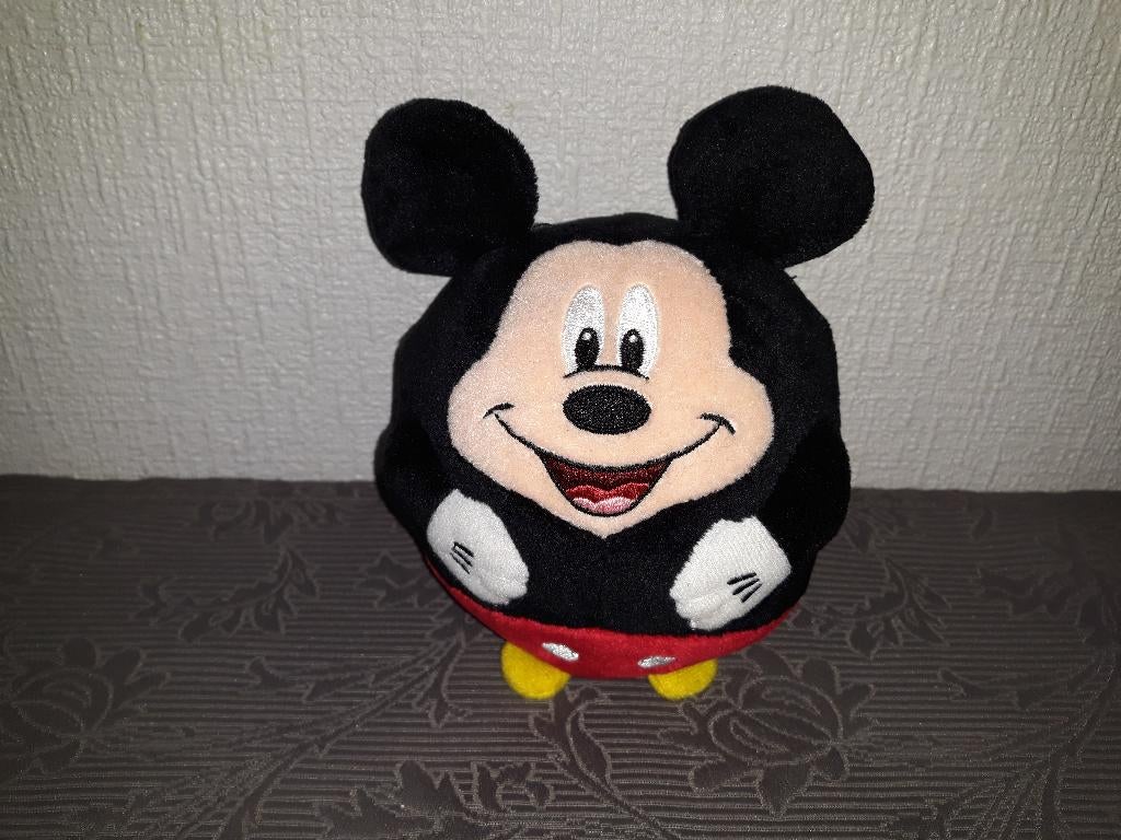 Mickey Mouse balvormige knuffel, Kinderen en Baby's, Speelgoed | Knuffels en Pluche, Ophalen of Verzenden, Zo goed als nieuw, Overige typen