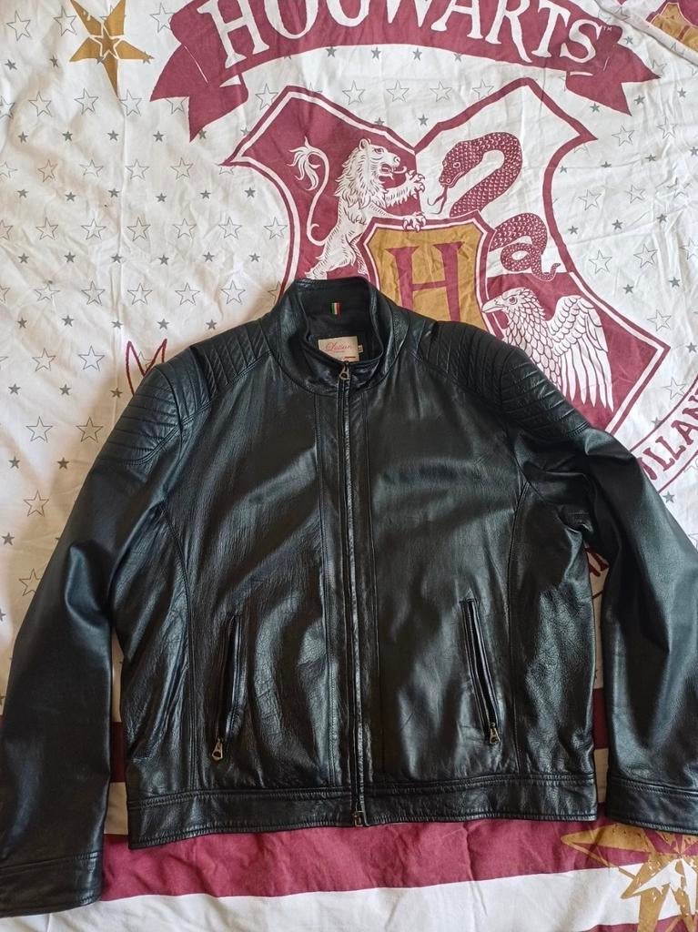 Veste en cuir 4xl, Vêtements | Hommes, Enlèvement ou Envoi, Comme neuf