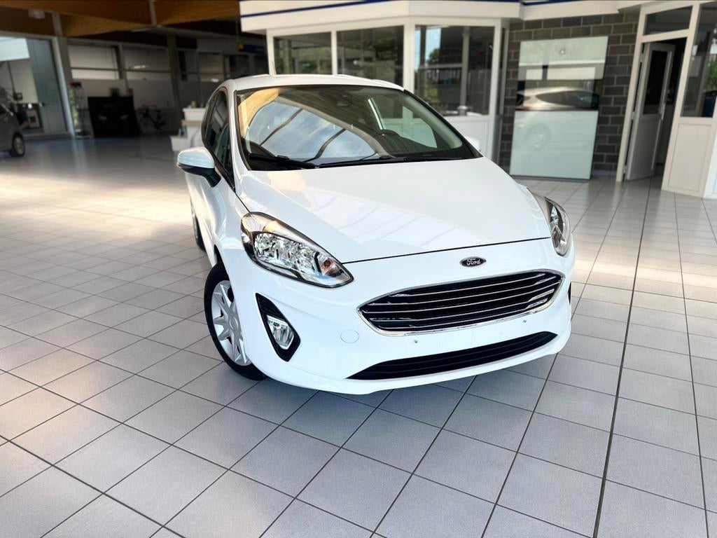 FORD FIESTA/BENZINE/EURO6b/Eerste eigenaar, Voorwielaandrijving, Stof, Wit, Bedrijf