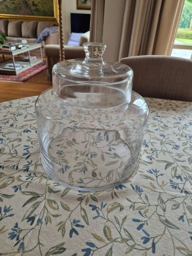 Grote Bokaal in glas, Antiek en Kunst, Ophalen