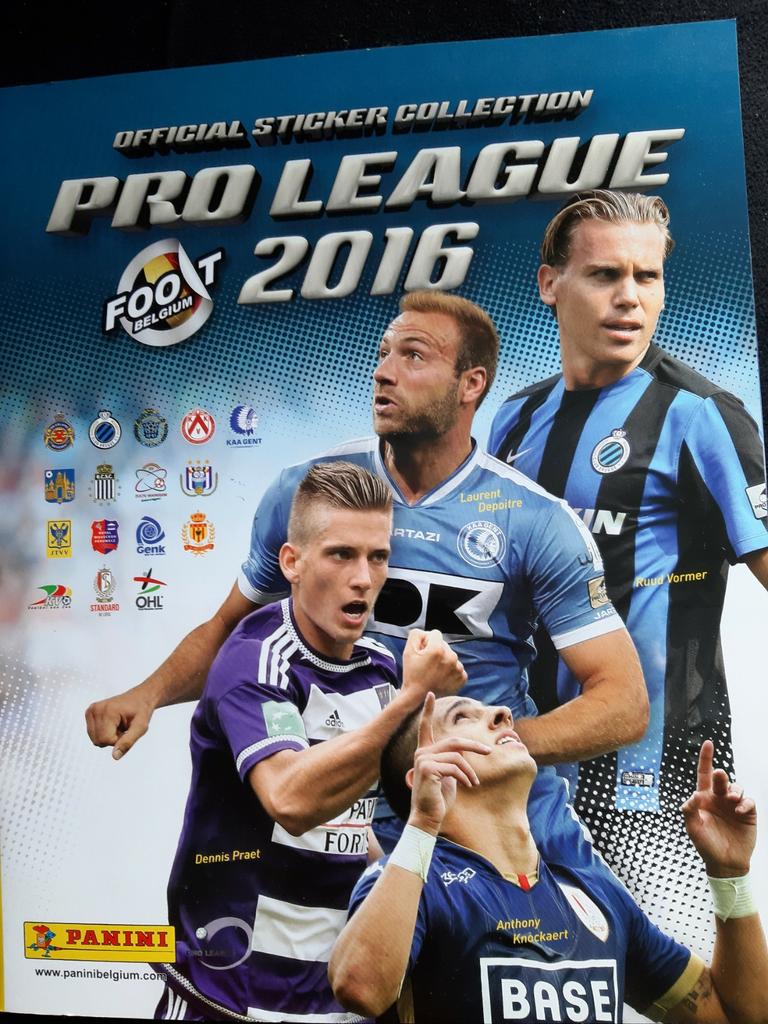 Pro league 2016 stickers, Enlèvement ou Envoi, Comme neuf