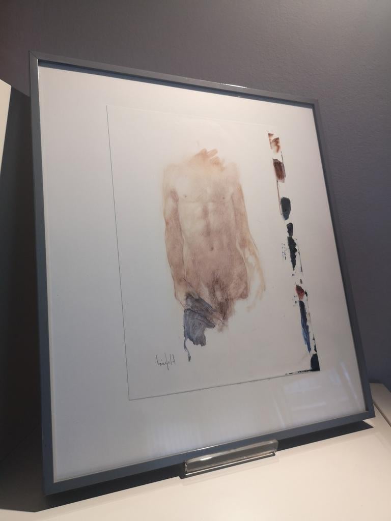 "Nu" de Nicolas Binsfeld et livre dédicacé, Antiquités & Art, Enlèvement ou Envoi