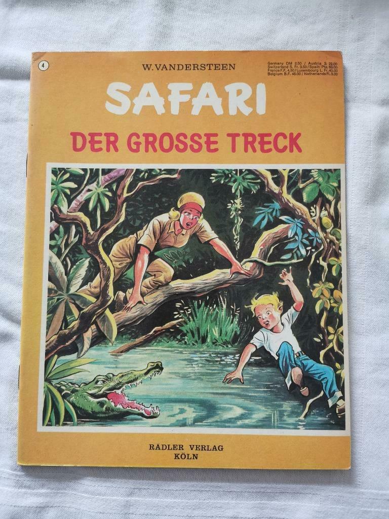 Safari 4 - Der Grosse Treck, Une BD, Enlèvement ou Envoi, Comme neuf, Willy Vandersteen