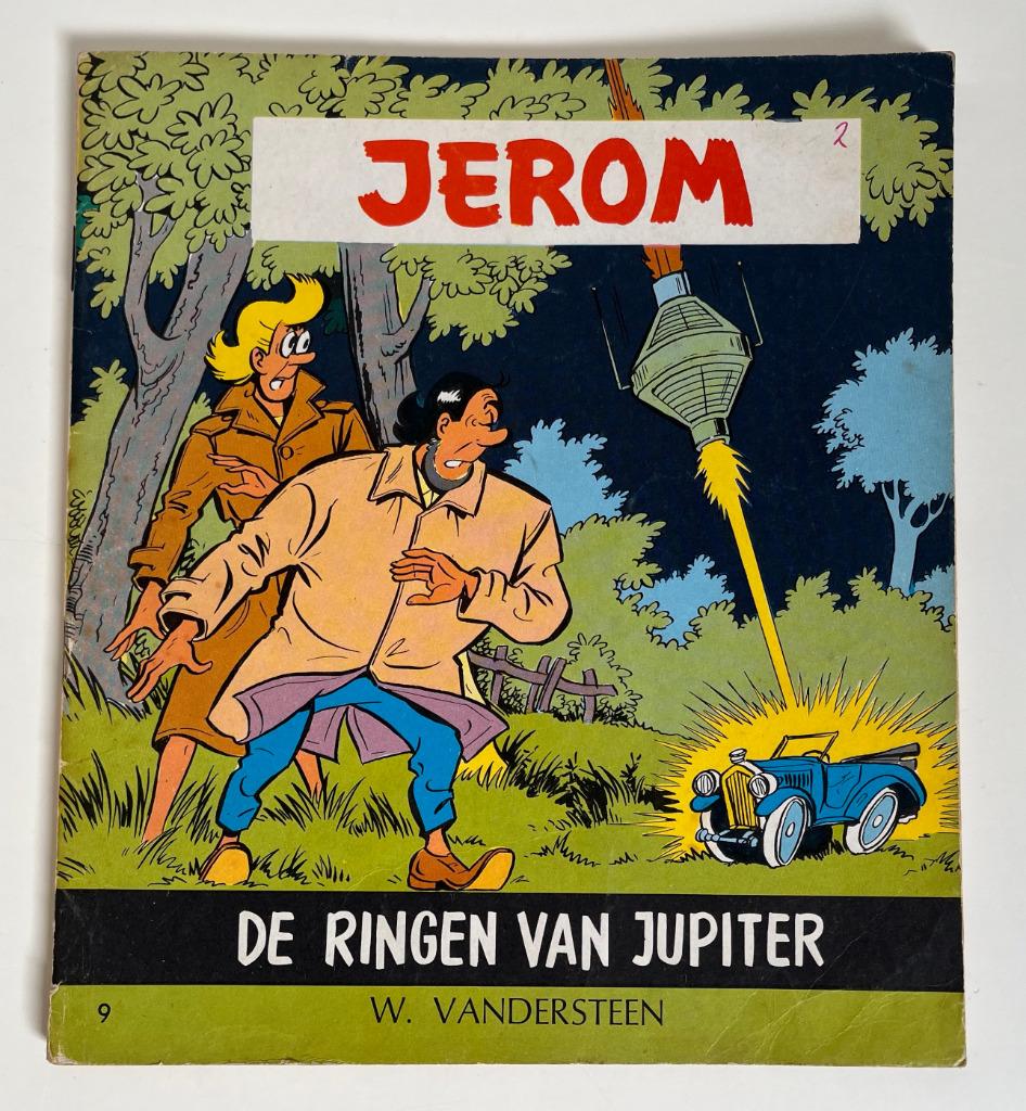 Jerom 9 - De Ringen van Jupiter - 1e druk 1966, Verzenden, Willy Vandersteen