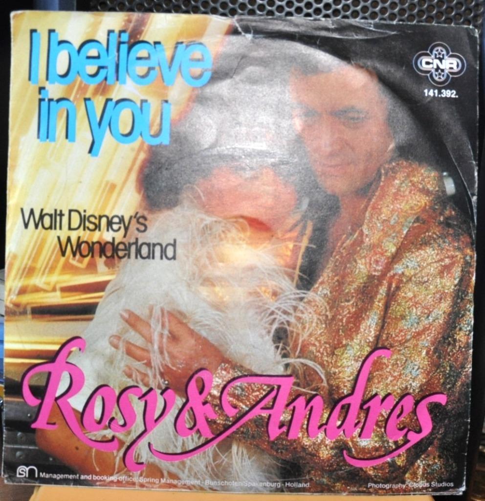disque vintage  45 tours  rosy & andres   (x20200), Enlèvement ou Envoi, Utilisé